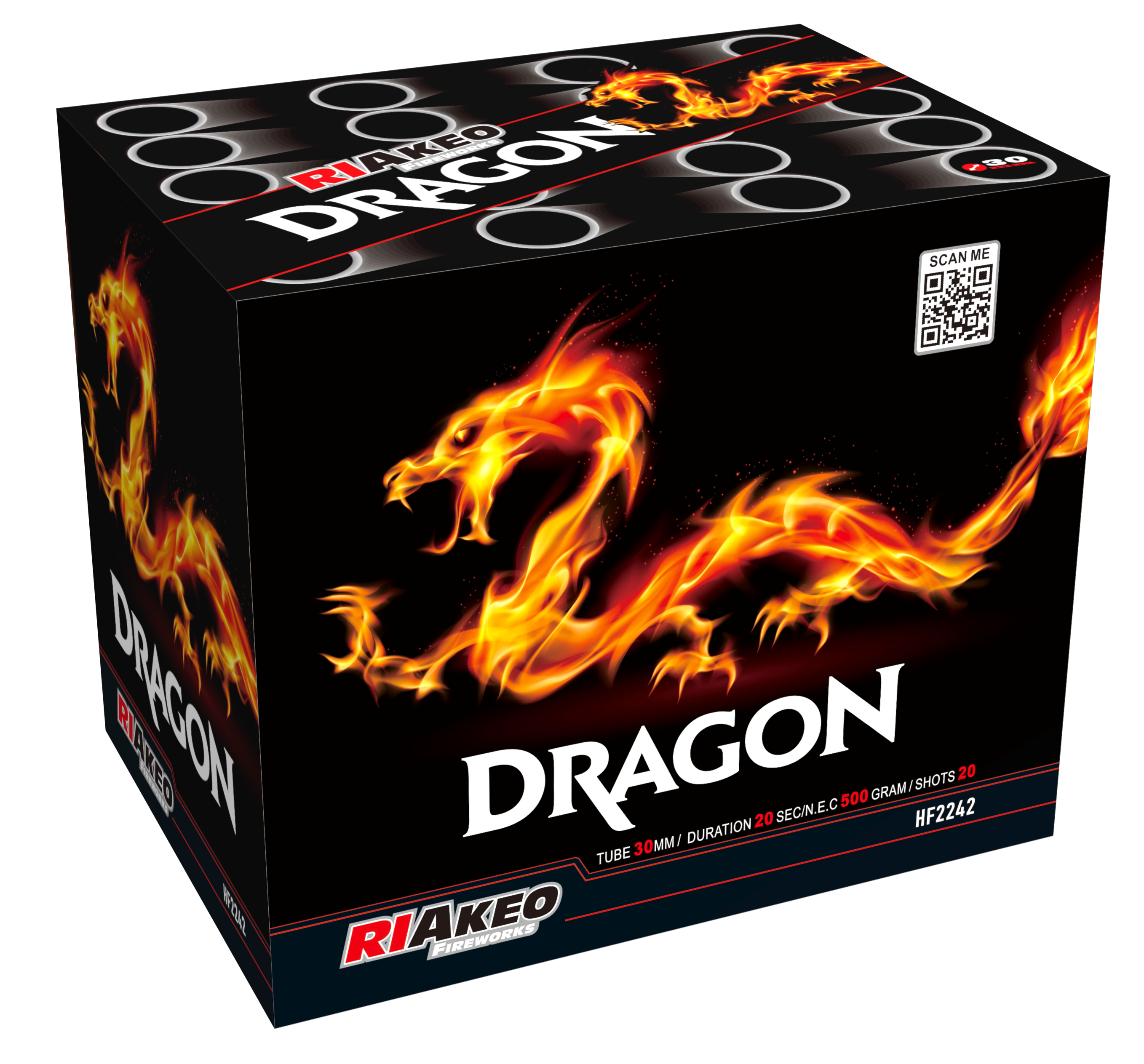 Riakeo Dragon 20 Schuss Batterie